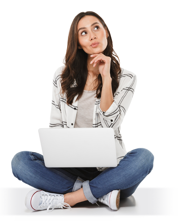 Woman who wants to learn more