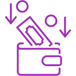 receiving money